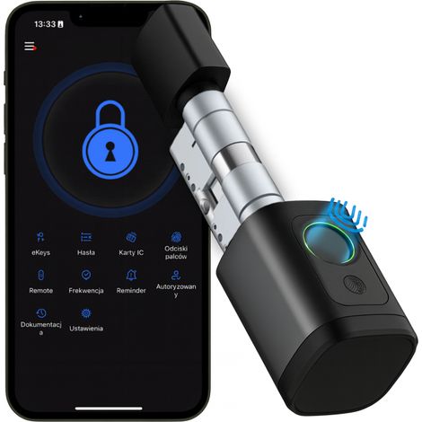 Elektronischer Schließzylinder V1 TTLock Schwarz