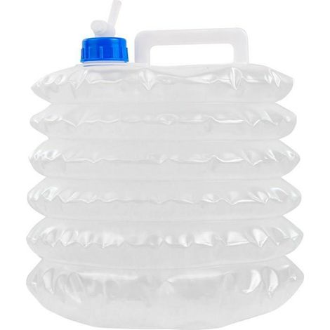 Contenedor plegable de plástico para agua 10l