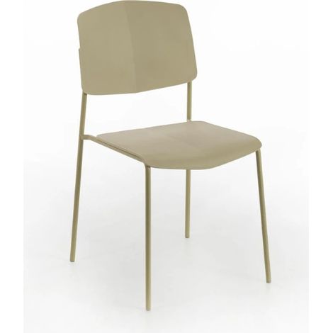 Vega, Set di 4 sedie in polipropilene (52cm X 52cm H. 79cm) Duzzle (1/5)