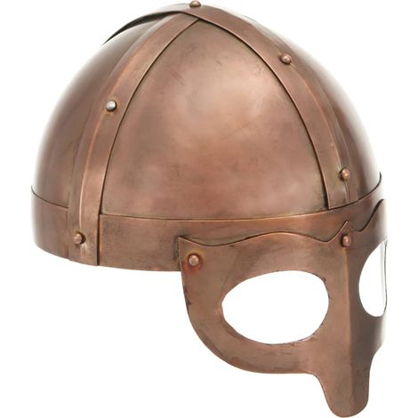 Teenpull – Wikinger-Helm Antik Replik LARP Kupfern Stahl (1/5)