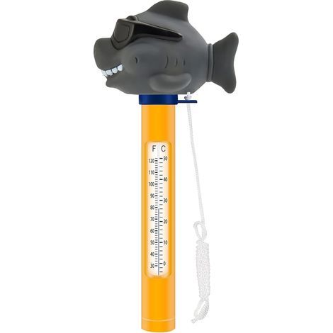 Thermomètre flottant pour piscine avec cordon, motif dessin animé, pour mesurer la température de l'eau des piscines, spas, jacuzzis et aquariums-AquaForge (1/5)