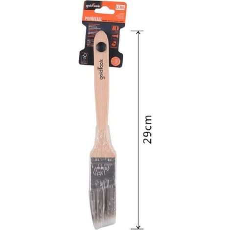 Kaela - Pennello Piatto 29 Cm Obliquo Con Manico In Legno Setole Lunghe Da Pittura 90211 - (1/2)