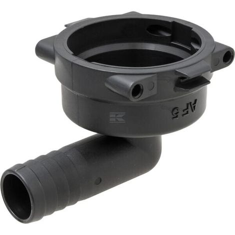 Fork coupling female 90掳 AF5 20mm hose tail GEOLINE 8419503 (1/4)