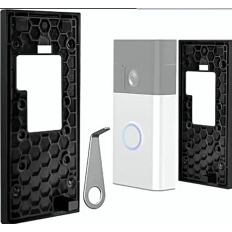 Support de sonnette Ring, support autocollant sans perçage pour la nouvelle sonnette vidéo à batterie, support adhésif pour sonnette de caméra Ring, accessoires de sonnette
