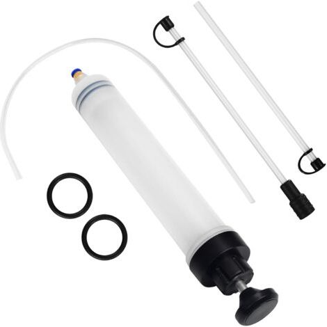 Pompe à Huile de 500 ML, avec Tuyau et Tube d'extension, extracteur de Liquide et Pompe de Remplissage, Pompe Manuelle, Convient pour Le Liquide de Frein, Le Liquide de Refroidissement (1/5)