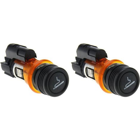 2X 822754 Boîtier Universel Allume-Cigare 12V para Peugeot CC SW 206 308 406 607 1007 (1/5)