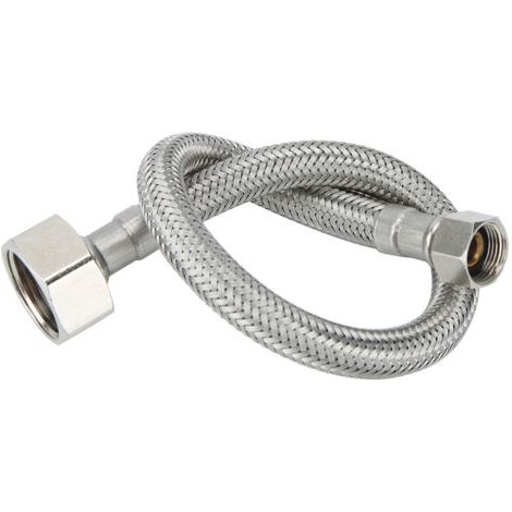 YWBL-WH Fil de Cuivre WC tressé Tuyau D'admission d'eau, Longueur de 30cm, Flexible pour Robinet de Salle de Bains, États-Unis Canada (1/5)