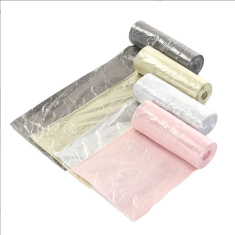 5 Rouleaux Sacs Poubelle 13 Gallons Haute Densité Polyéthylène Résistants Cuisine Maison Bureau (1/5)