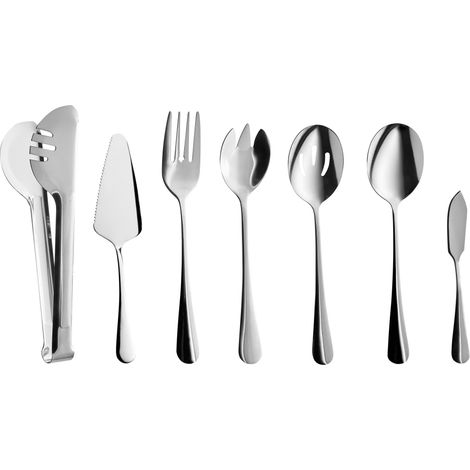 Küchenutensilien-Set 7-teilig ZITI Silber