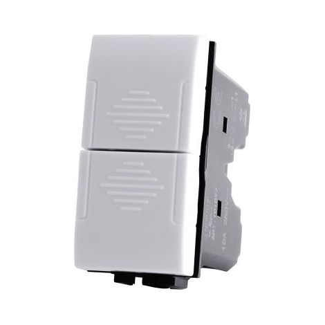 Mapam Serie elettrica Frutti Compatibili serie Bticino Light (ART)  Pulsante doppio