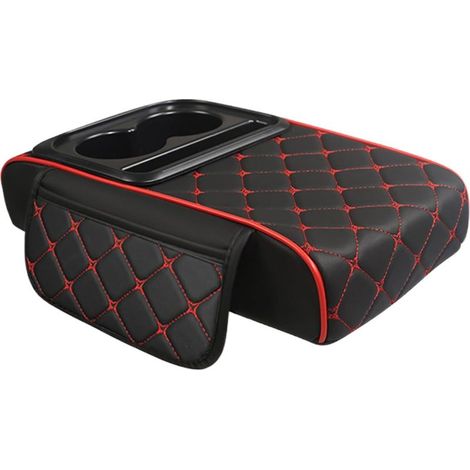 Housse d'accoudoir de voiture – Rangement de la hauteur de la console centrale avec poche – Housse de console centrale de voiture, pour homme et femme, camion, intérieur de véhicule, siège de chaise (1/5)