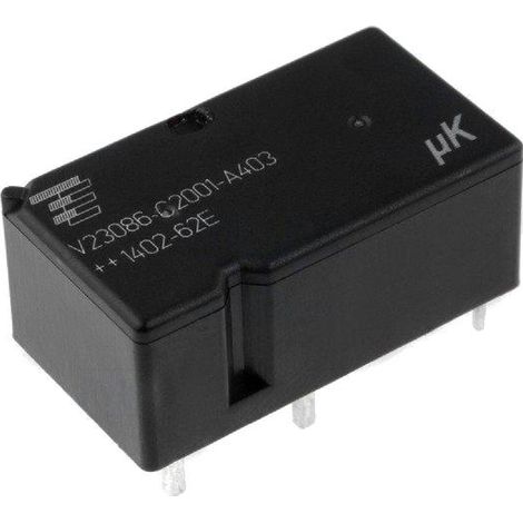 Relais automobile 2x SPDT 12VDC 25A