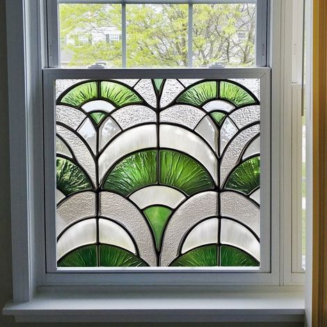 Lámina decorativa electrostática para ventanas, protección UV para privacidad y protección contra rayos UV. (1/5)