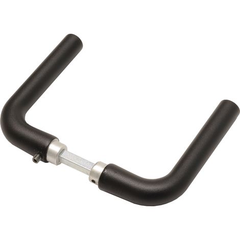 Poignée de porte noire modèle en L 361 - Par set