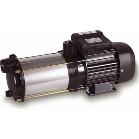 Pompe de surpresseur multicellulaire auto-amorçante – Débit 3 m³/h – Hauteur de refoulement 51 m – Puissance 0,75 kW – Clapet d'amorçage spécial – Guinard