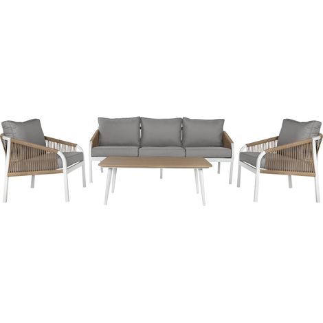 Sofa Set 4 Aluminio Poliester 189X73X84 (1/5)