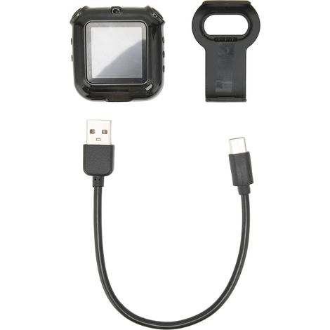 Mini-Autokamera mit 1080p-HD-Auflösung, LCD-Bildschirm, ultrakompakt und Weitwinkel, ideal für Meetings, Unterricht und Reisen, 16 GB Speicher inklusive
