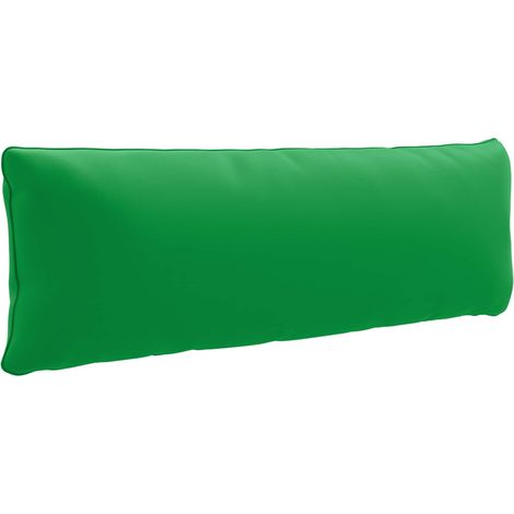 Cuscino per Schiena a 1 Pezzo PUTTEN 100% Poliestere Verde vidaXL (1/5)