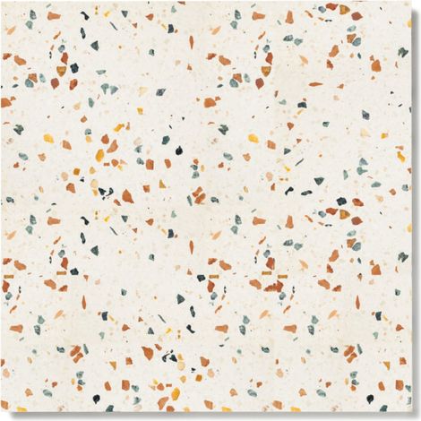 Carrelage Terrazzo véritable Roma 60x60x2 cm (lot de 1,08 m² soit 3 dalles) - RO'MA NATURE (1/4)