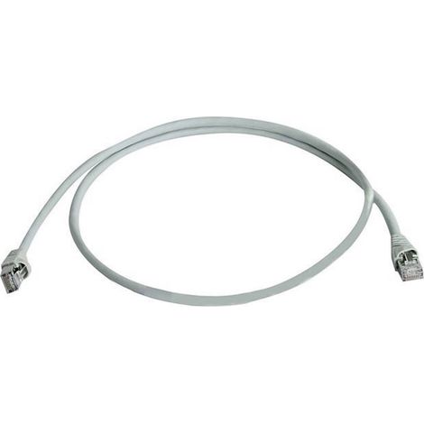 Câble de raccordement Telegärtner CAT 6 S/FTP 0.5 m - [1x RJ45 mâle - 1x RJ45 mâle] - 100007964 - 0.50 m - gris W70048 (1/4)