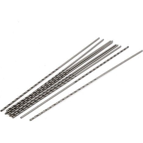 1mm Longueur 100mm HSS Cylindres Spiralbohrer Bohrwerkzeug 10 Pièces
