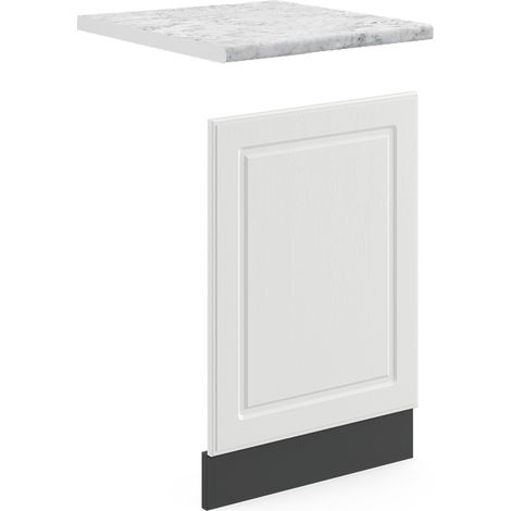 Pannello frontale R-Line, Bianco casa di campagna, 45 cm , PL Marmo, Vicco (1/5)