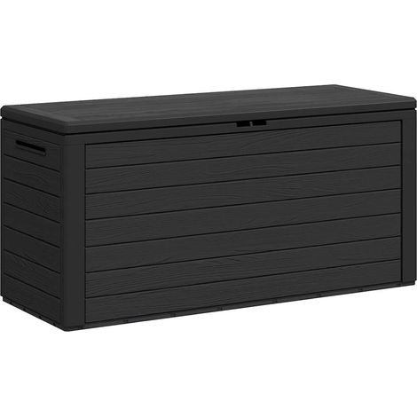 vidaXL Baule da Giardino Antracite 116x44x55 cm (1/5)
