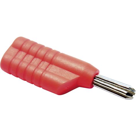 Schnepp N 4041 L Fiche banane mâle, droit Ø de la broche: 4 mm rouge 1 pc(s)