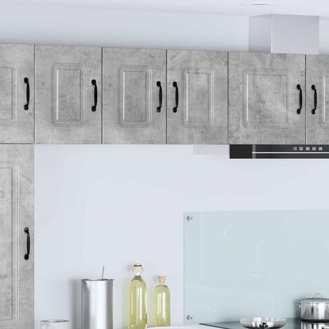 Küchenschrank Kalmar 2 pcs Beton Grau 30 x 31 x 40 cm