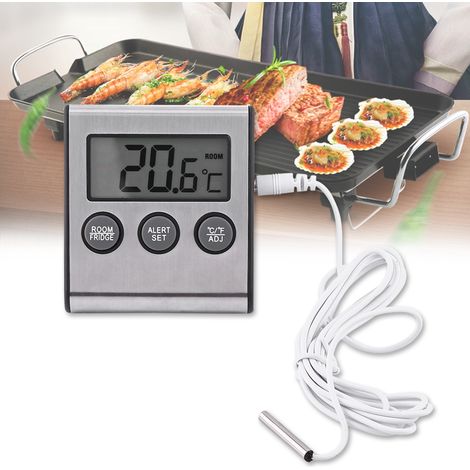 Neues digitales LCD-Thermometer für Kühl-/Gefrierschränke mit Magnet und Ständer (1/5)