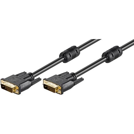 Goobay MMK 110-180 G 24+1 DVI-D 1.8m cable DVI 1,8 m Negro