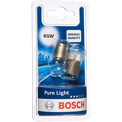 Coppia lampadine ausiliari Bosch R5W (1/4)