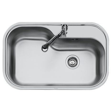 Foster Tornado soft.STD Lavabo sobre-encimera Rectangular Acero inoxidable (1/2)