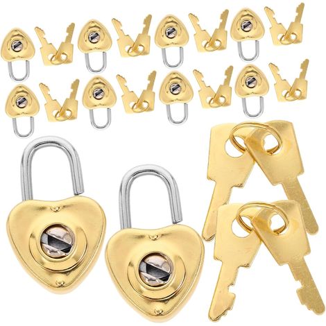cadenas avec petits verrous vintage pour la papeterie et les (1/5)