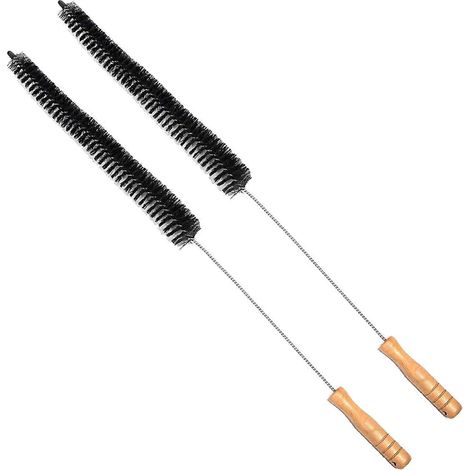 Lot de 2 brosses de nettoyage pour lave-linge, sèche-linge et tuyaux (1/4)