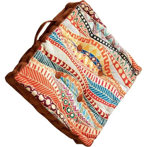 Coussin jardinage avec poignée 40x40 cm, rembourrage épais, usage extérieur