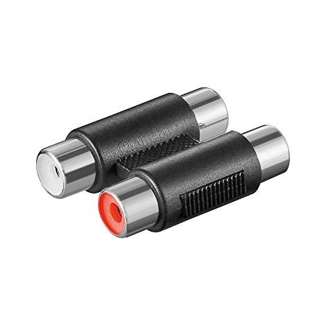 adattatore rca doppio audio 2 x presa rca giunto (1/2)
