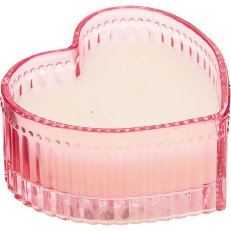 Vela perfumada 95g Love heart shape floral fragrance - Atmosphera créateur d'intérieur (1/4)