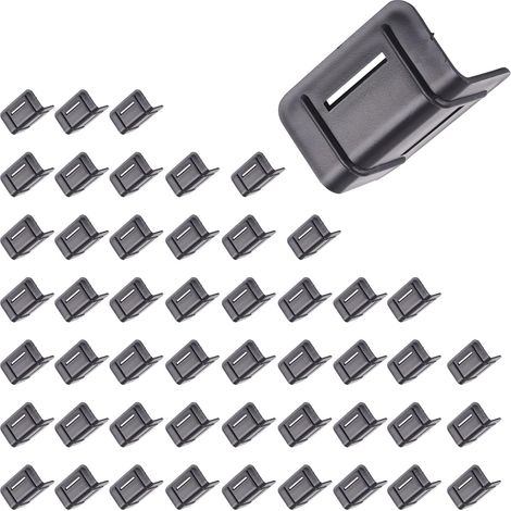 Coin de Protection pour Sangle d'Arrimage de 20mm de Largeur - 50 Pièces - 45x25x25mm - Équerre de Protection pour Camion - Angle de Protection Sangle Arrimage - Protège Bord (1/5)