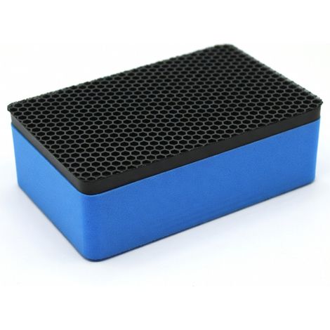 Tampone in argilla quadrato traforato blu (1/5)