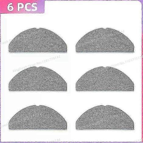Accessoires pour Roborock Q7 M5 / Q7 M5+ / Q7 L5 / Q7 L5+ / Q7 TF / Q7 TF+ / Q7B / Q7T+ Plus : brosse principale, filtre, lingettes de nettoyage, sac à poussière (6 lingettes de nettoyage au total) (1/5)