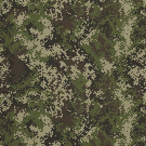 Outdoor-Dekostoffe Oxford - Motiv Tarnung Pixel (1/5)