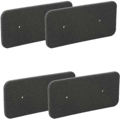 Lot de 4 filtres de rechange pour sèche-linge, compatibles avec le sèche-linge Candy, référence 40006731.