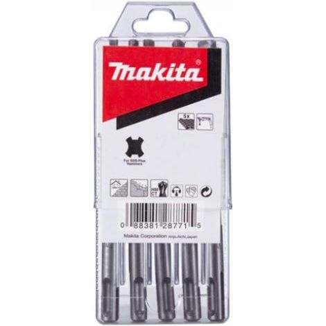 MAKITA D-00795 SDS-PLUS StandMak Bohrerkoffer 5 Stück (1/4)