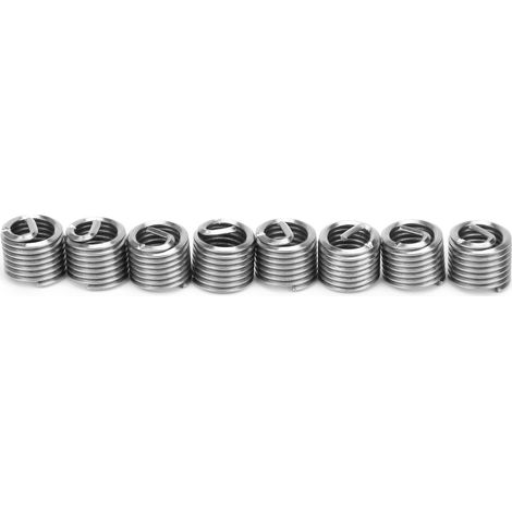 50 Manchons Filetés en Acier M8 pour Réparation Filets, Accessoires Quincaillerie 1.25/1.5D (1/5)