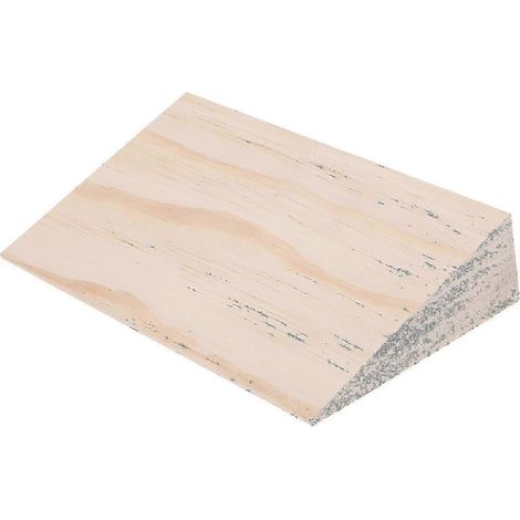 Rampe de seuil large en bois naturel pour portes et escaliers