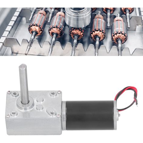 Schneckengetriebemotor 5840-31ZY, Miniatur-Gleichstrommotor mit Selbsthemmung, 51 mm lange Welle, 12 V Gleichstrom, 27 U/min (1/5)