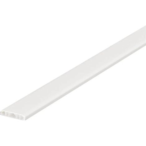 Moulure 6 x 30 mm pour point lumineux Pure HAGER ATA630009016 (1/2)
