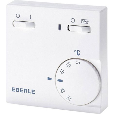 Termostato Eberle 111110351100 RTR-E 6181 bianco puro