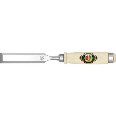 Kirschen Stechbeitel mit Weißbuchenheft 10 mm